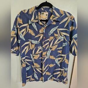 Banana Cabana Men's Silk Shirt